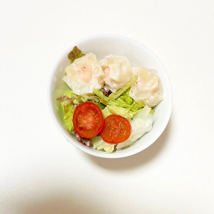 お手軽焼売サラダ